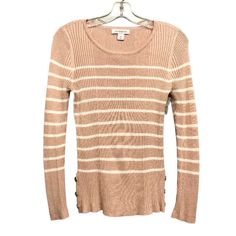 STRIPED PATTERN TOP LS by LIZ CLAIBORNE Size:M