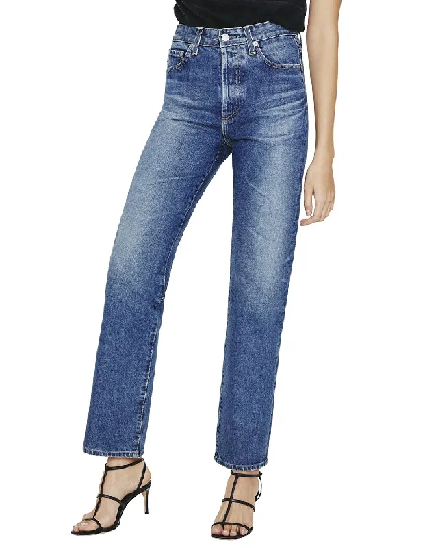 AG Jeans 10 Years Ellwood High-Rise Vintage Alexis Straight Jean