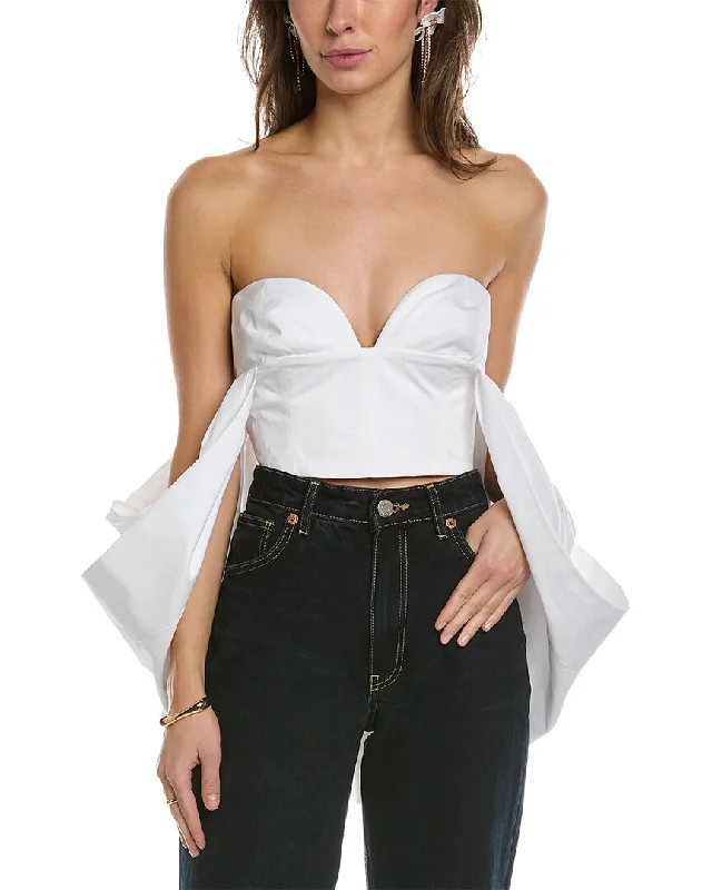 Carolina Herrera Cropped Top