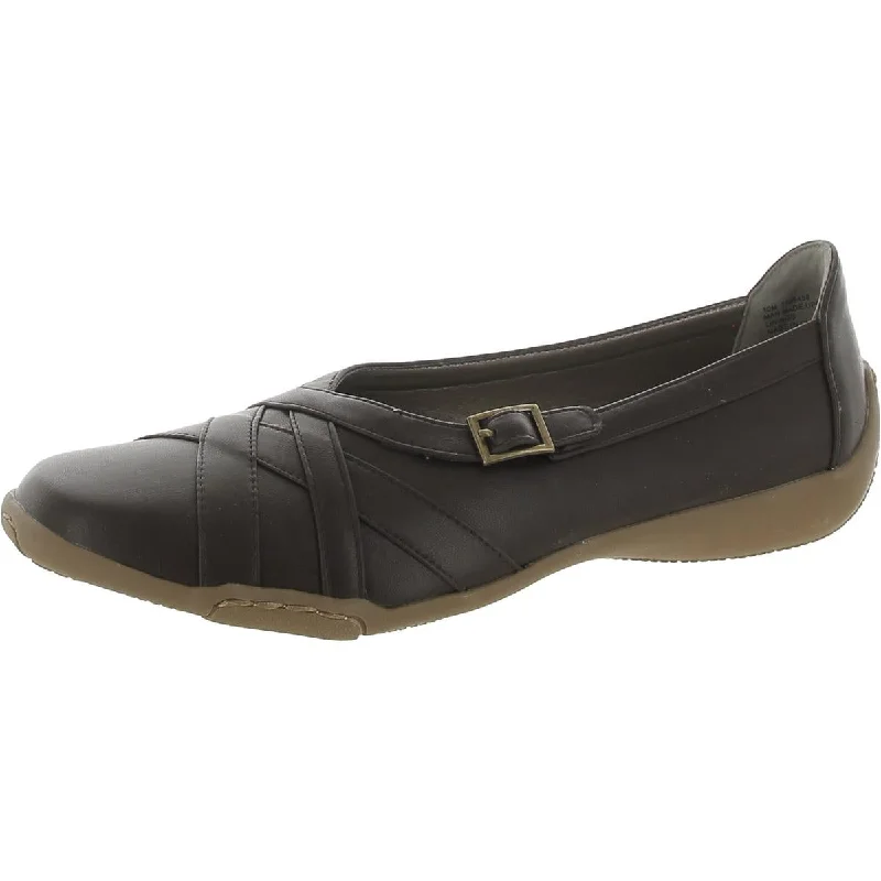 Array Womens Valerie Faux Leather Slip-On Loafers