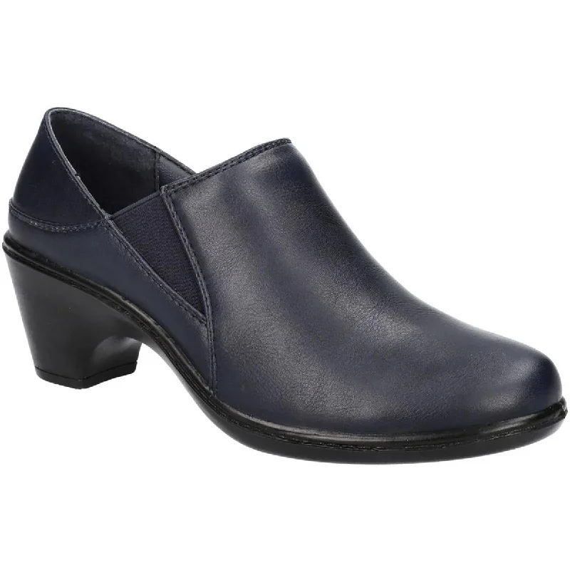 Easy Street Womens Ryalee  Faux Leather Round Toe Booties