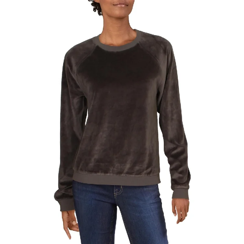 Joe's Womens Velour Comfy Sweatshirt