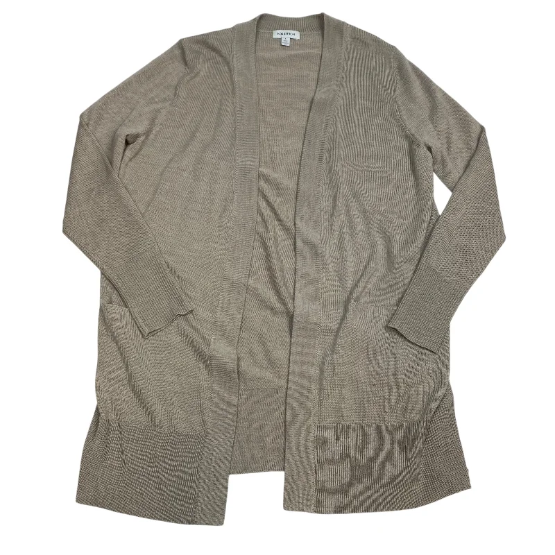 Cardigan By Nordstrom In Taupe, Size: S