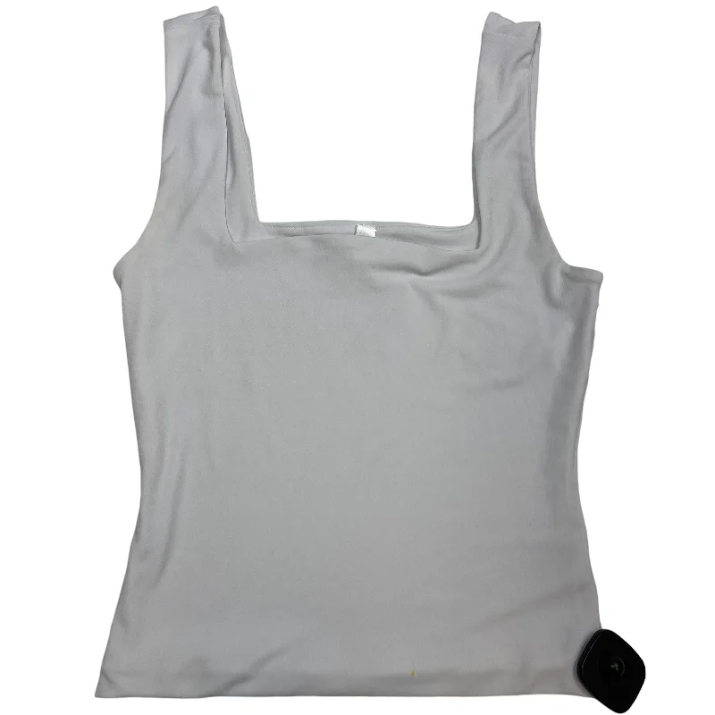 Tank Top By Leith In White, Size: S